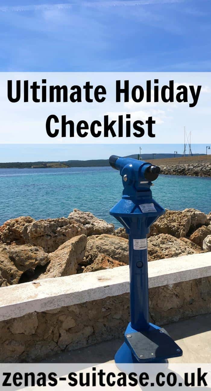 Take The Stress Out Of Travel Your Ultimate Holiday Checklist | Things to do before going on holiday | Travel arrangements checklist 