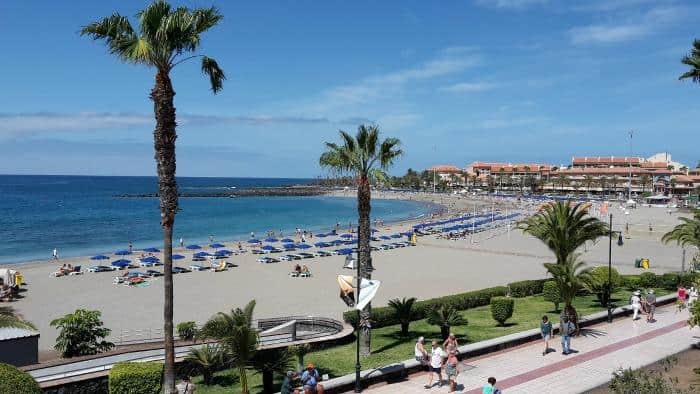 view from hotel tenerife 