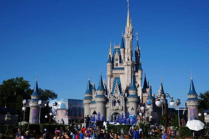 cinderella castle at walt disney world florida