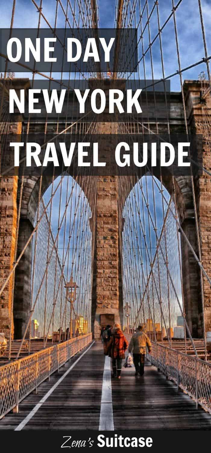 One day New York Travel Guide - Things to do when you only have 24 hours in New York City and want to experience the best the city has to offer