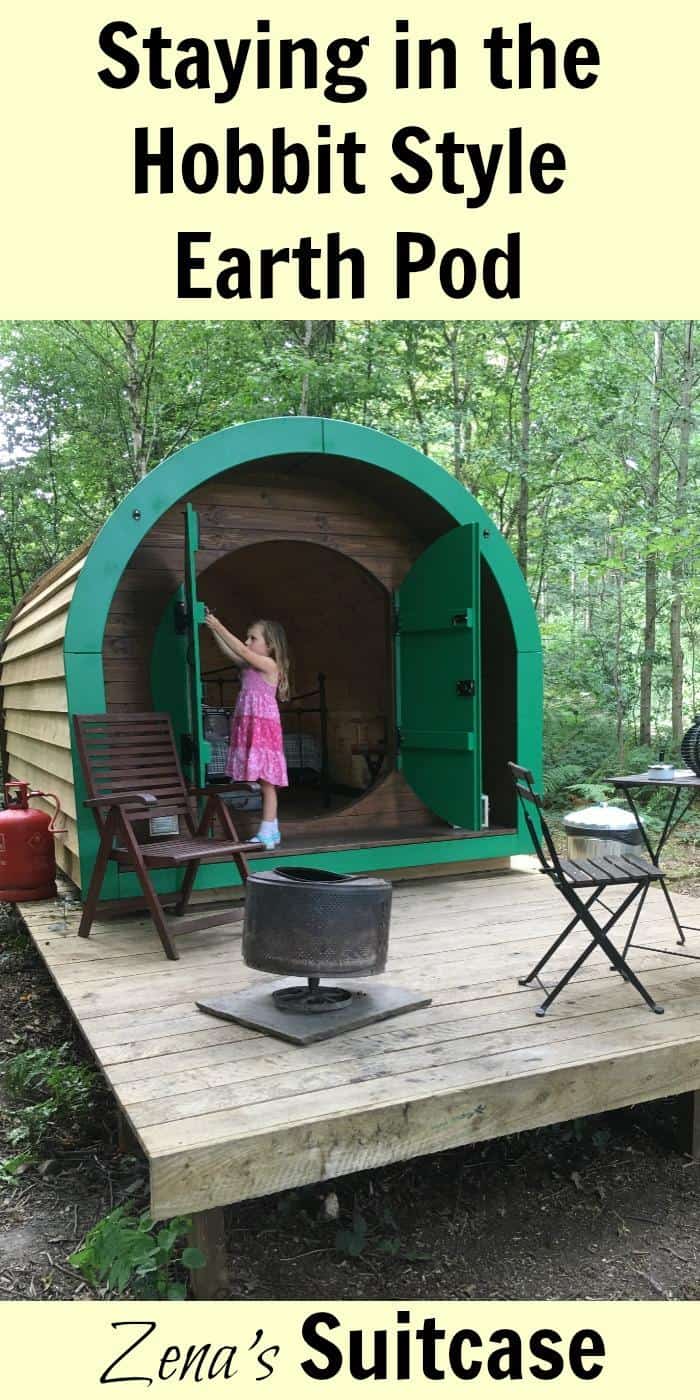 Staying in the Hobbit Style Earth Pod | Hobbit Hide Camp Katur Review | Hobbit House glamping review 