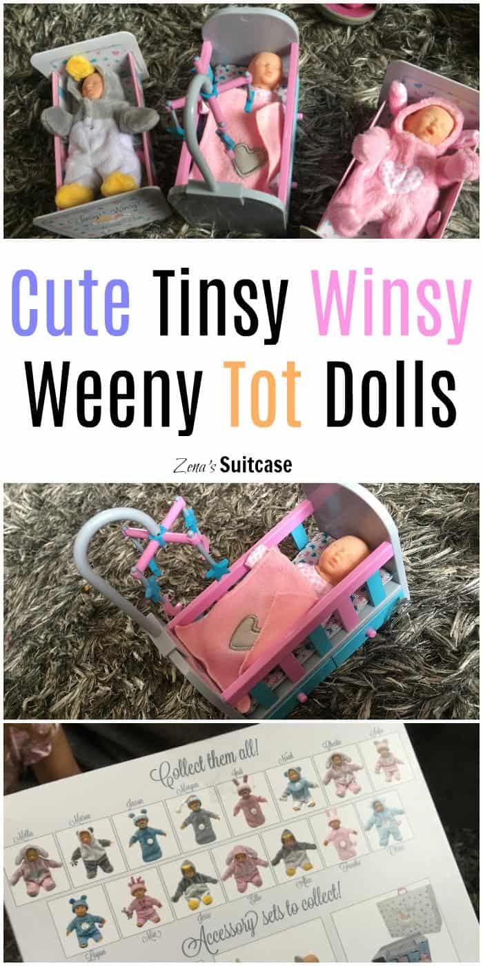 Tinsy Winsy Weeny Tot Dolls Review  miniature dolls and accessories for children 