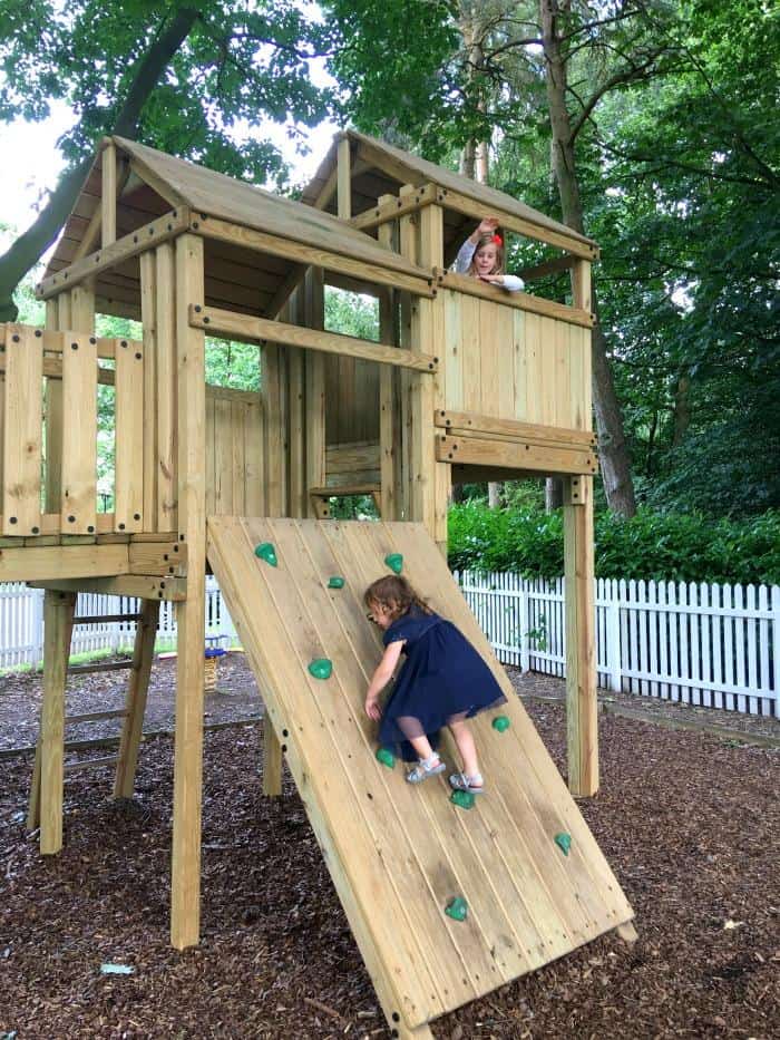 outdoor playground belfry hotel