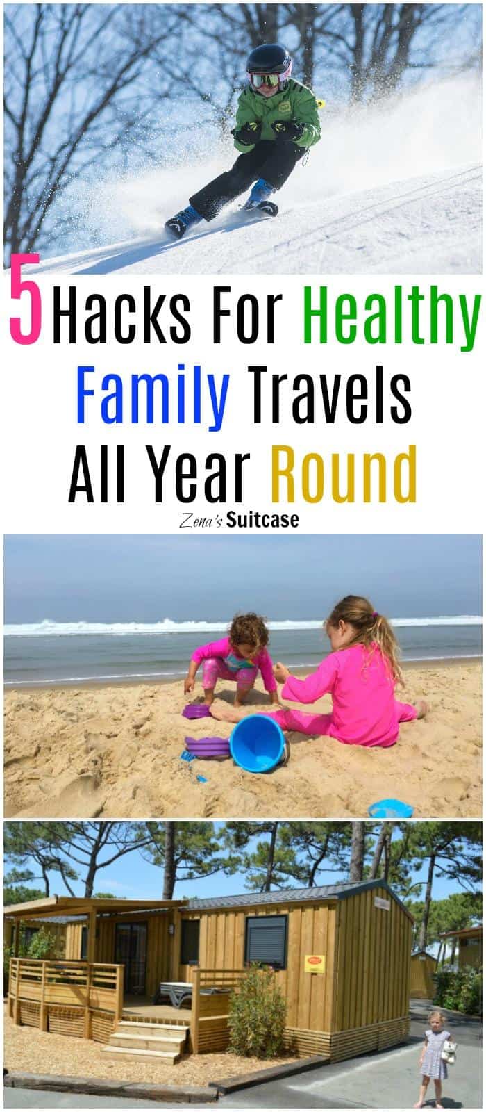 If you enjoy travelling with kids, I suspect it’s something that you enjoy all year round. Whether you are going on a winter or summer holiday, these helpful tips will help you have healthy kids when travelling. Sickness and injury can’t always be avoided but these hacks will help minimise the risk. 