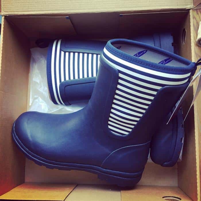 Cambridge Mid Wellington Boot in box