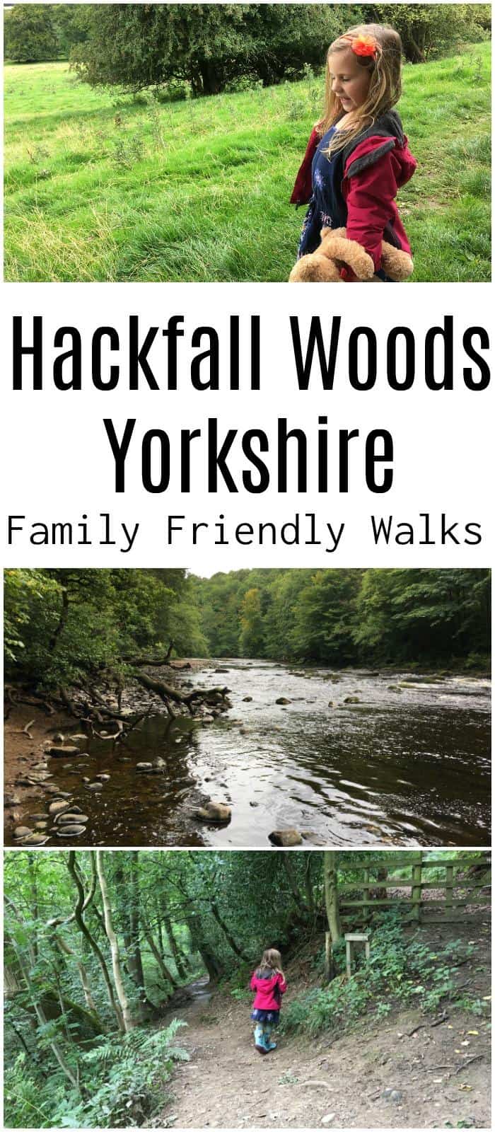 Hackfall Woods in North Yorkshire is a excellent place for family hiking. With trees, waterfalls, historic buildings an the River Ure it’s a great place to introduce children to walking and the great outdoors #hackfallwoods #familytravel #outdoors #uk #yorkshire 