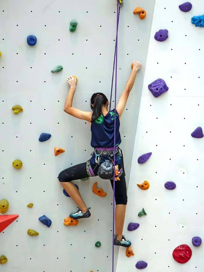 climbing wall