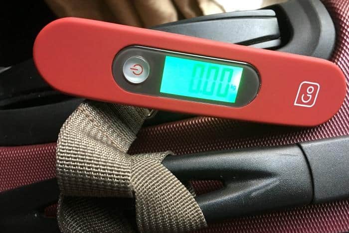 travel digital luggage scales