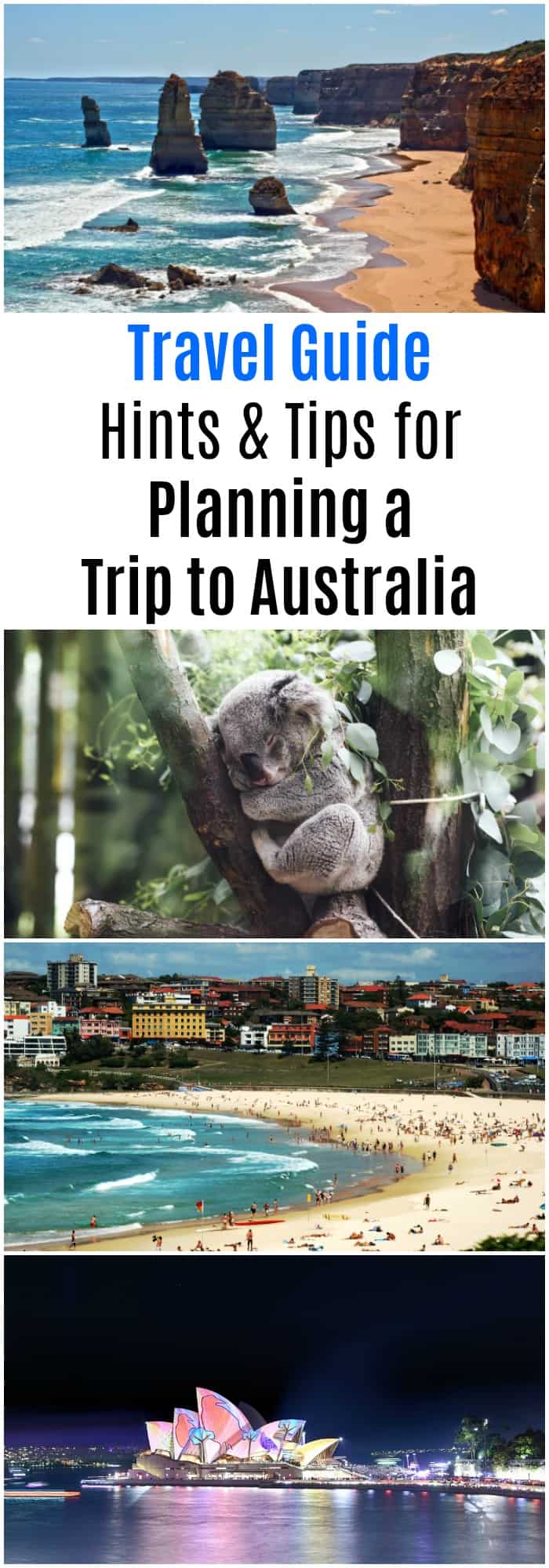 Travel Guide Hints & Tips for Planning a Trip to Australia #Australia #TravelAdvice #TravelTips 