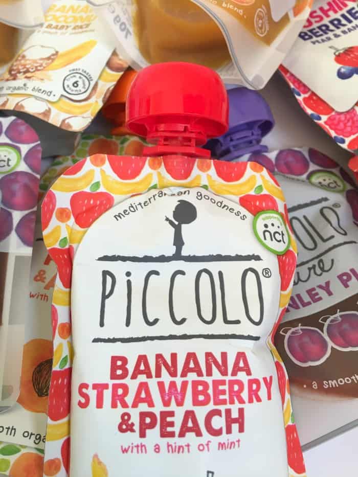 sample pouch Piccolo baby food