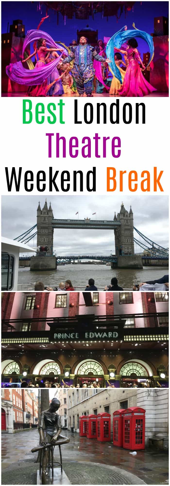 Best London theatre break weekend 