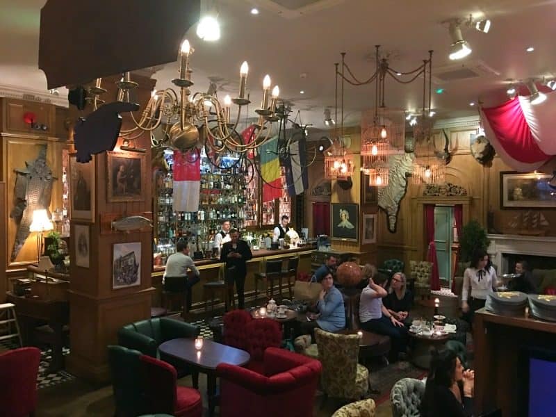 Inside Mr Fogg's Mayfair London for Tipsy Tea 