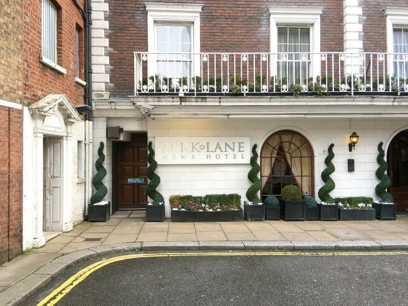 Park lane mews hotel mayfair