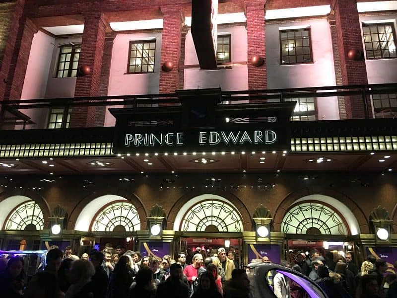 prince edward theatre
