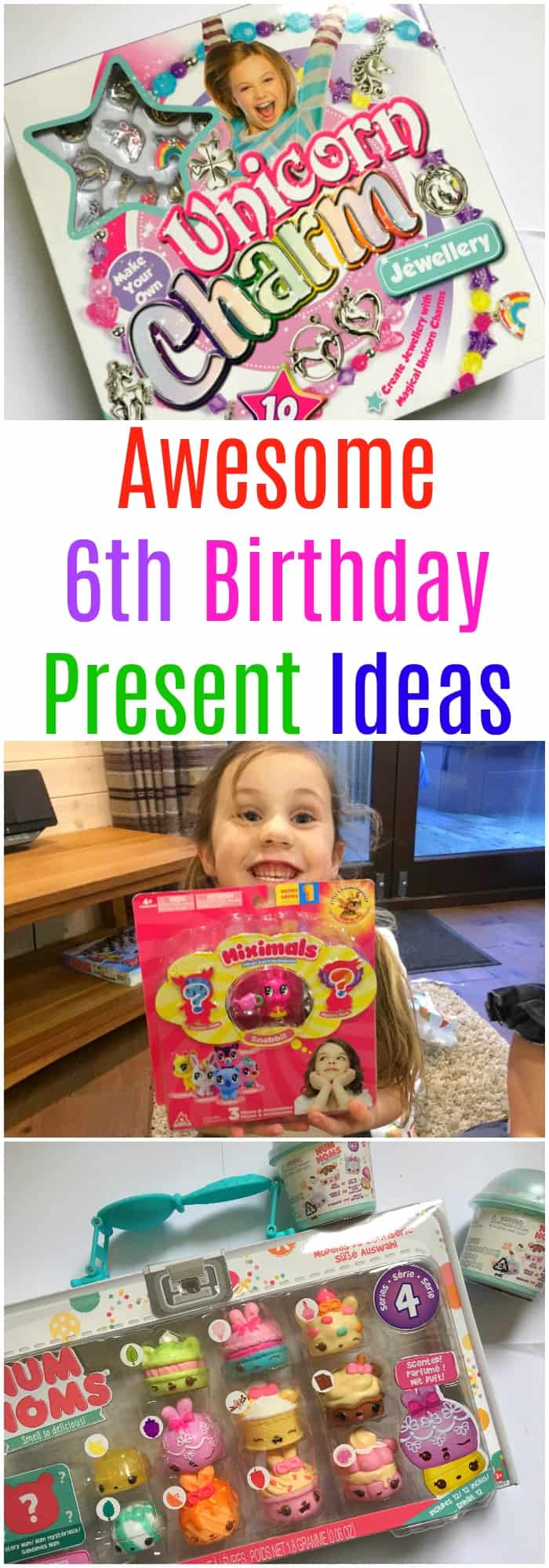 Awesome 6th Birthday Present ideas #wishlist #giftideas #birthdaypresents 
