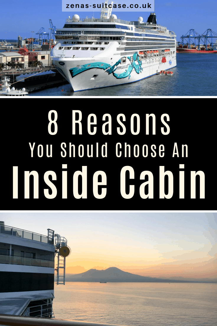 8 Reasons you should choose a inside cabin for your next cruise holiday or vacation. They will surprise you! 