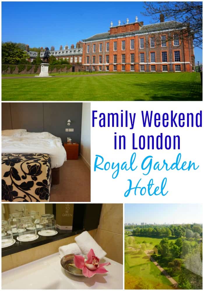 Family weekend in London at the Royal Garden Hotel - A hotel review of the Royal Garden Hotel Kensington, London England following a holiday with kids #travelwithkids #familytravel #familybreak