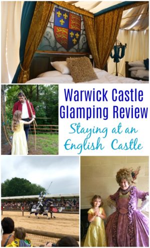 Warwick Castle Glamping Review - Staying overnight at an English Castle #familyholiday #uktravel #travellingwithkids