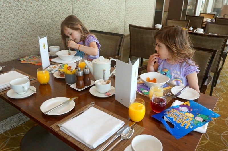 breakfast royal garden hotel london