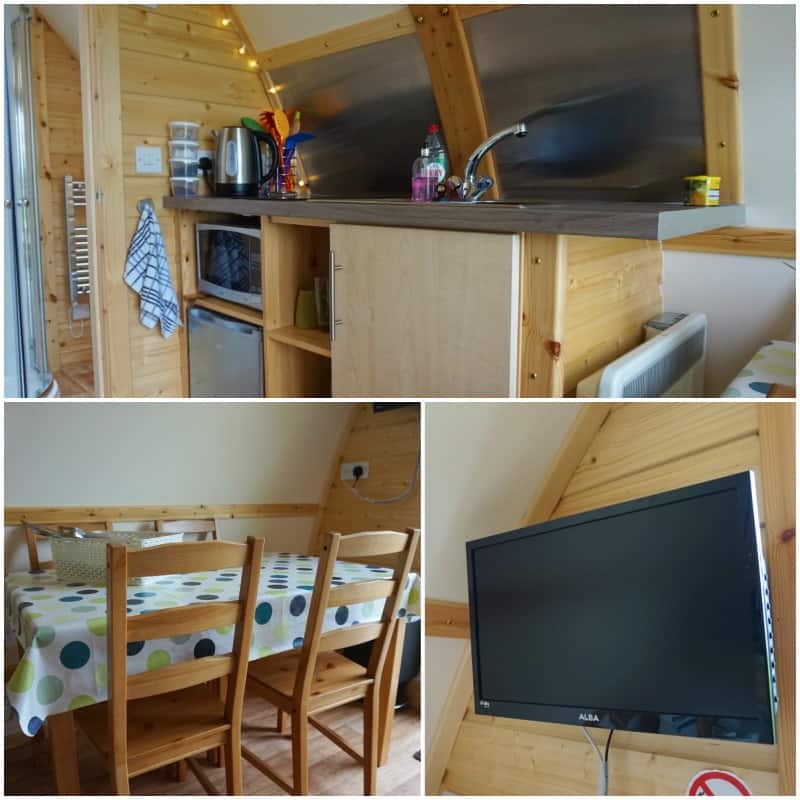 glamping with kitchen