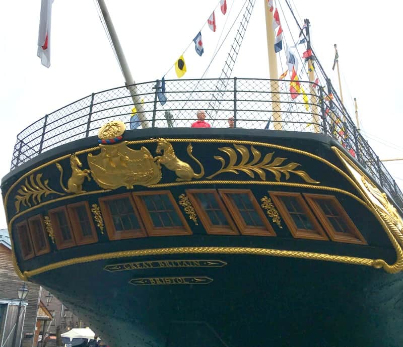 ss great Britain stern