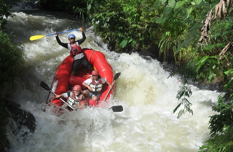 white water rafting