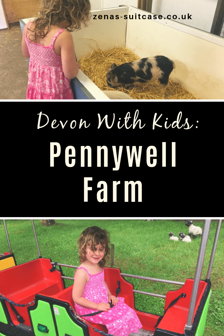 Visiting Pennywell Farm in Devon for a day out with kids 