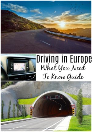 Driving in Europe - What you need to know travel guide #roadtrip #europetravel #selfdriveholidays