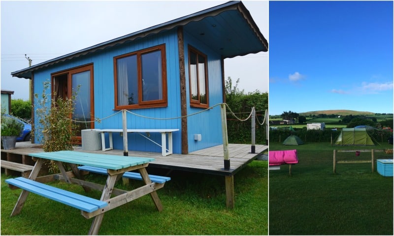glamping lodge at scamper holidays gower wales 