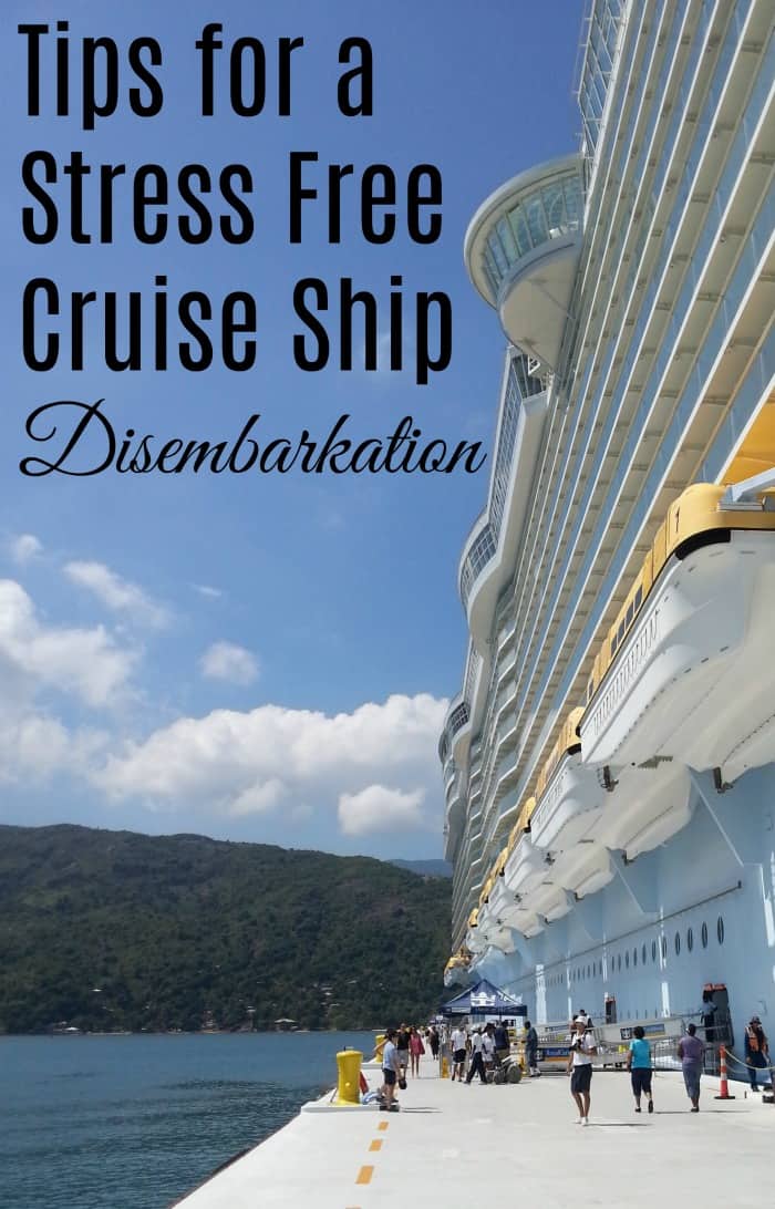 Tips for a stress free cruise ship disembarkation #cruising #cruisetips #cruiseholidays 