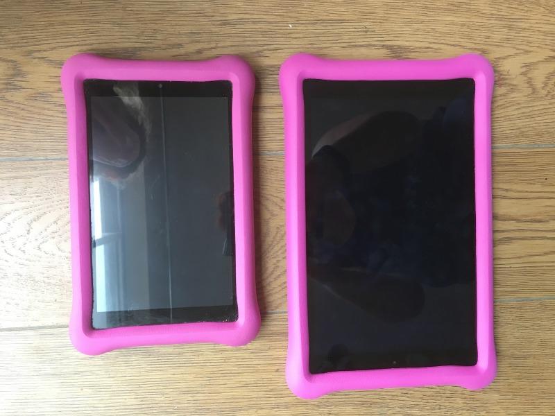 compare amazon fire kids 8 and 10