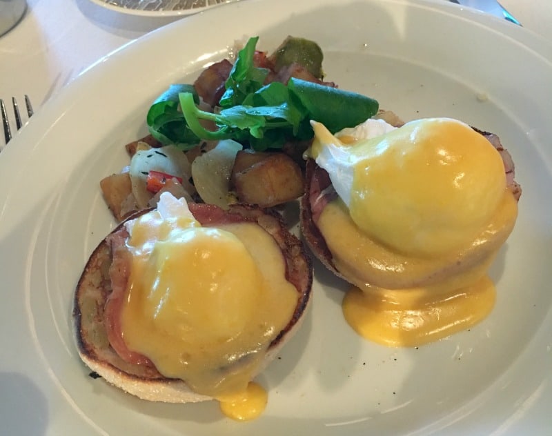 eggs Benedict breakfast