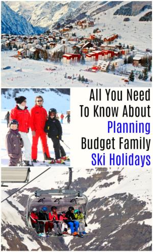 9+ Tips for Planning Family Ski Holidays on a Budget - All you need to know about planning budget family ski holidays #skiholidays #skiing #familytravel