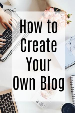 How to create your own blog - step by step guide to understanding and setting up your own blog #bloggingtips