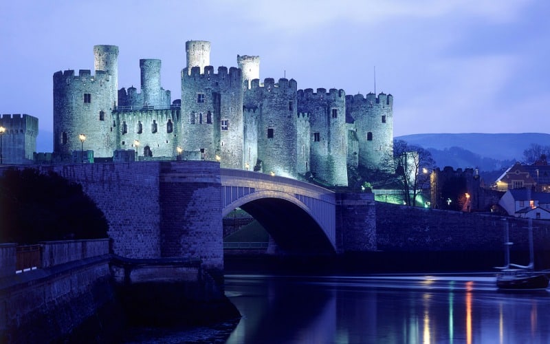 Conwy Castle, Wales, UK