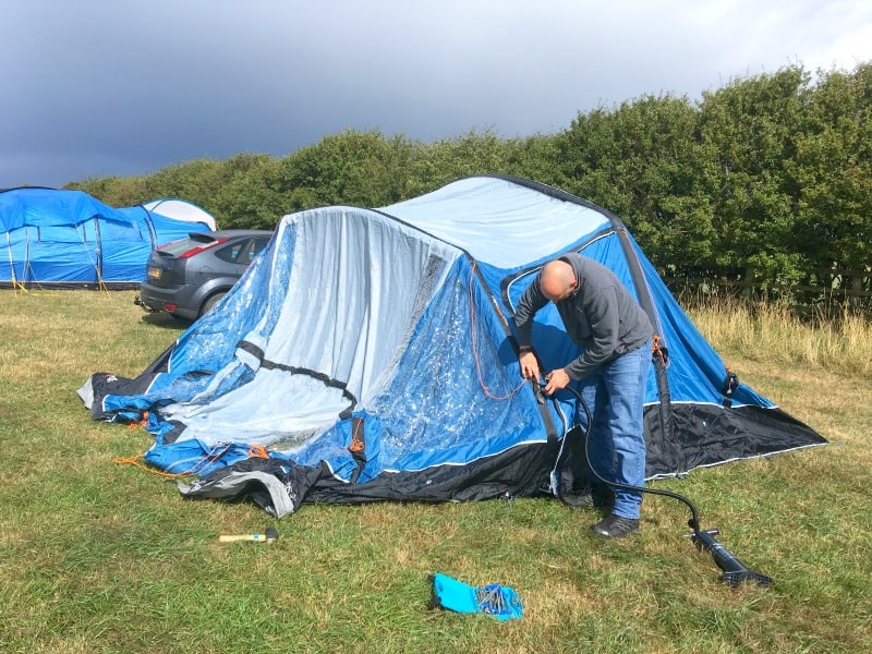 vango airbeam tent review