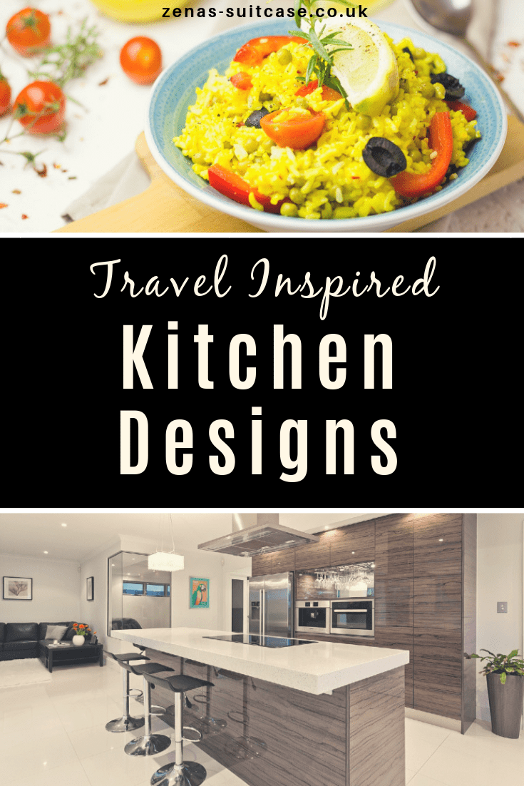 Travel inspired kitchen designs  including how to create a Spanish, Greek or American look in your favourite room 