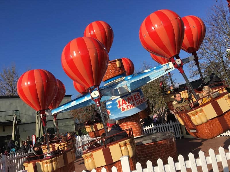 James and the red ballon ride