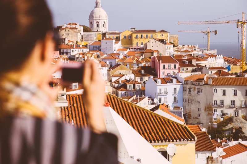 Alfama Lisbon Portugal