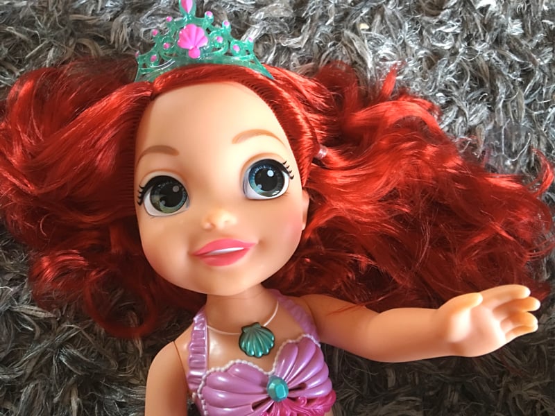 sing and sparkle ariel doll