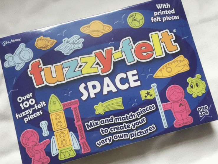 fuzzy felt space set