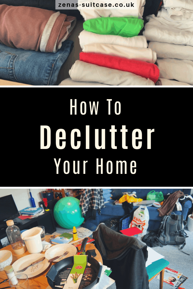 How To Declutter Your Home - Find out why you have a messy house and the strategies you can use to tidy it up inspired by Marie Kondo 