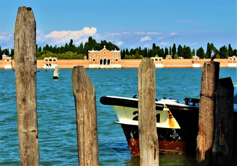 Cemetery San Michele Island Venice