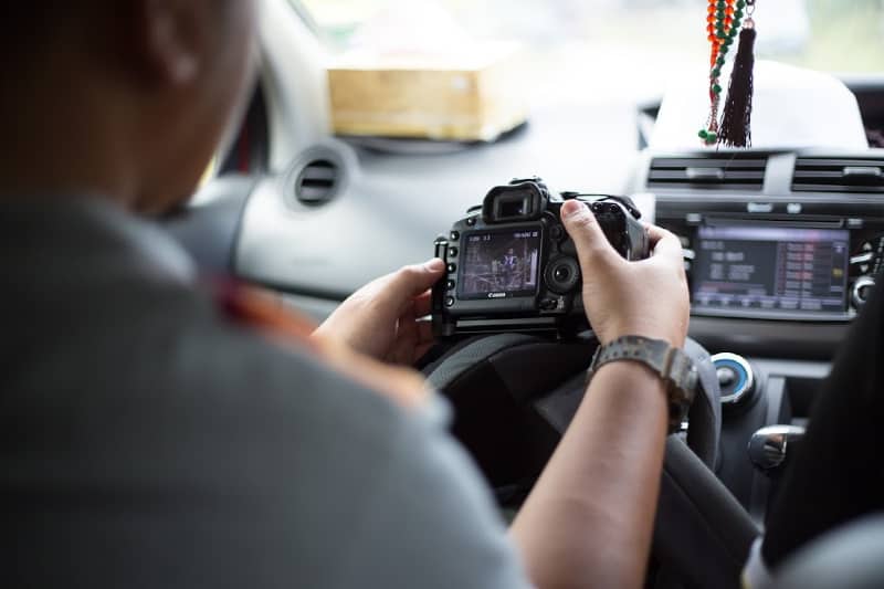 camera car