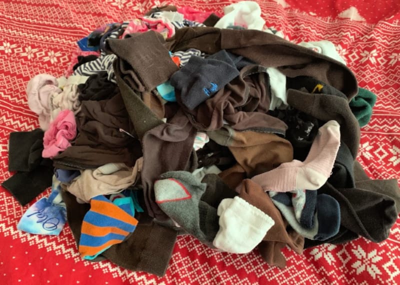 pile of clothes