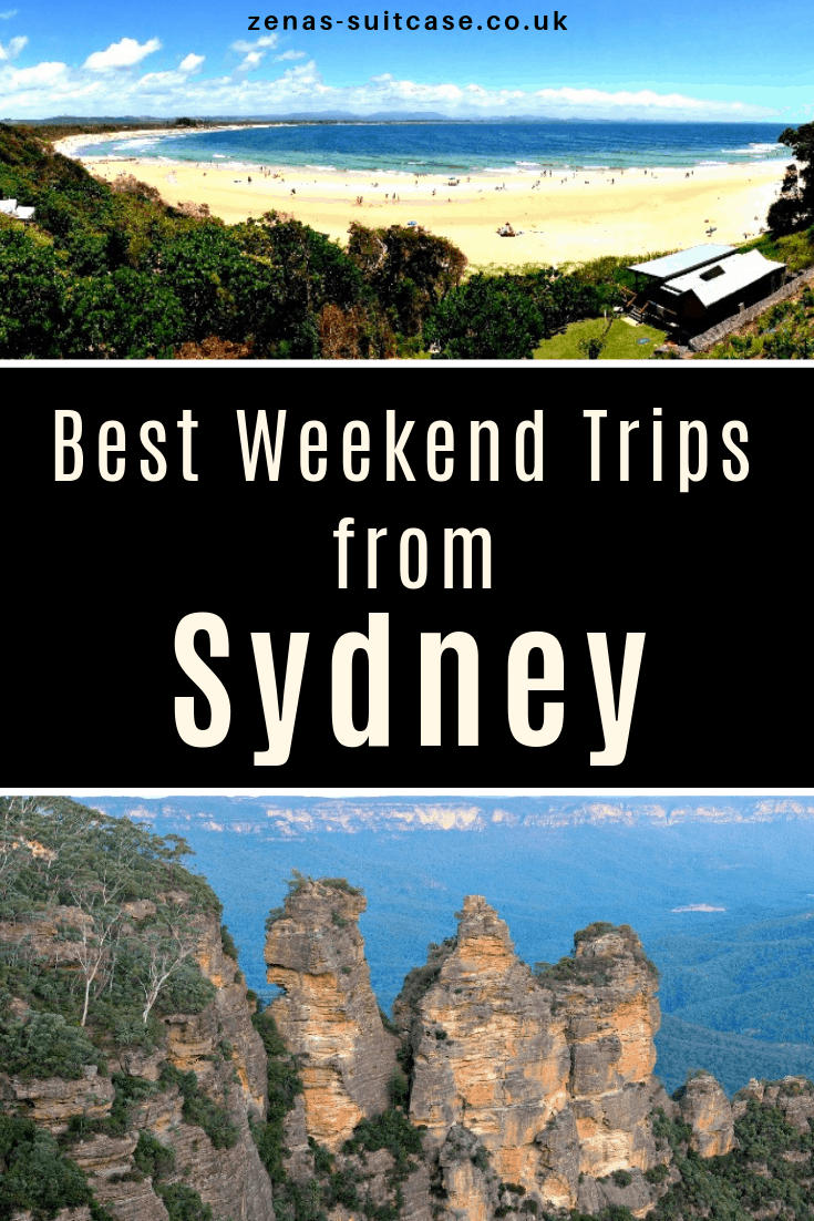 Best weekend trips to take from Sydney, Australia - there's lots of short break ideas to make the most of your trip 
