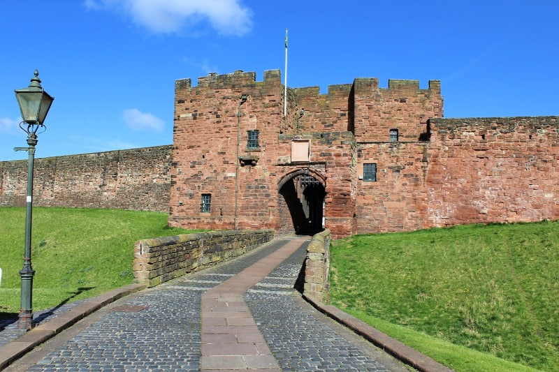 Carlisle castle england uk