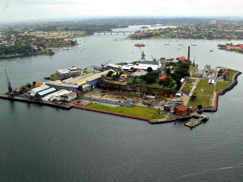 Cockatoo Island Sydney Australia