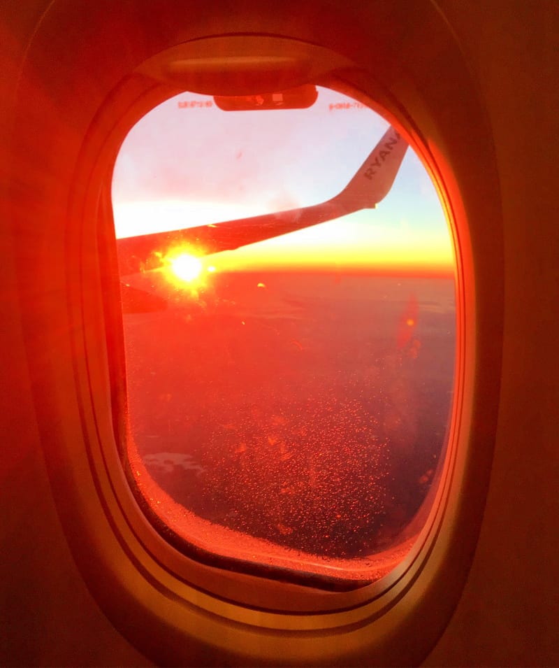 airplane window