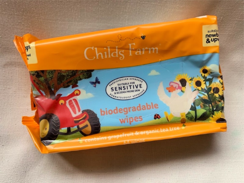 childs farm wipes